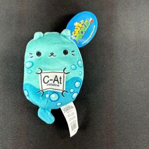 Cats vs‎ Pickles Plush Bean Bag Toy ELEMENTS Catatine C-At #93 with Tags 4"